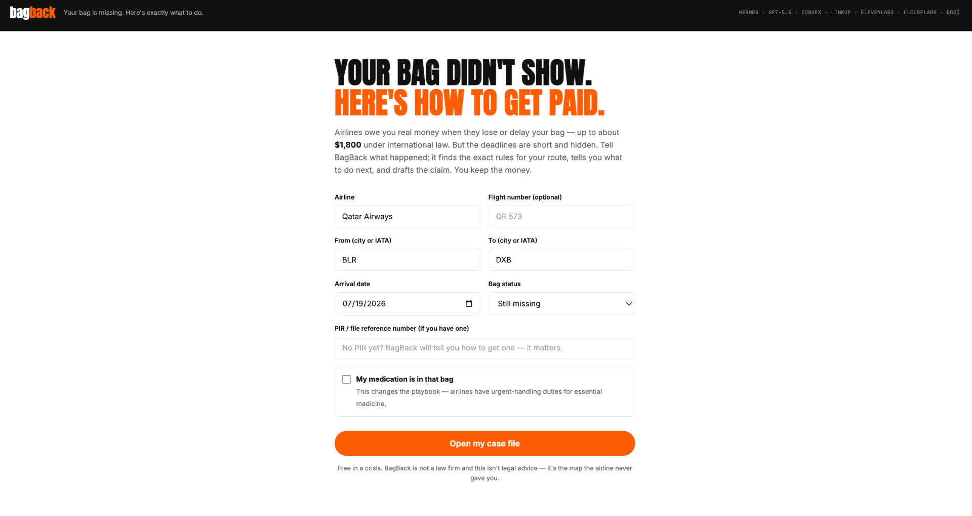 BagBack
