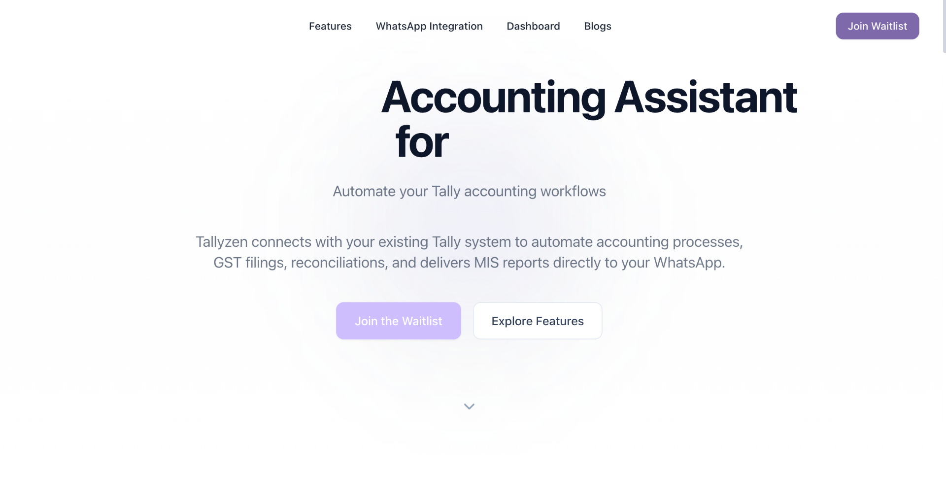 Tallyzen's positioning: automate the Tally workflow, not replace Tally.